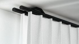 Interstil Quantum 20 2-läufig mit Endkappe Mono – in Schwarz