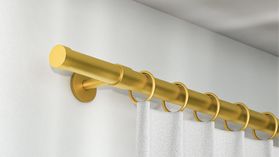 Interstil Turnier 1-läufig mit passenden Trägern und Ringen – in Messing