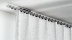 Interstil Votum 16: Runde Vorhangstange mit Innenlauf – in Aluminium