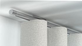 Interstil Votum 25 1-läufig mit Endstück Cosinus – in Aluminium