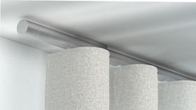 Interstil Votum.30W 1-läufig mit passenden Trägern und Gleitern – in Aluminium