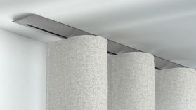 Interstil W6.2 1-läufig mit passenden Trägern und Gleitern – in Edelstahl