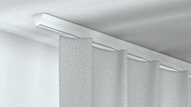 Silent Gliss SG 6820 Innenlaufschiene zur Deckenmontage – in Weiß