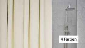Duschvorhang Splash nach Maß – mit Vorhang