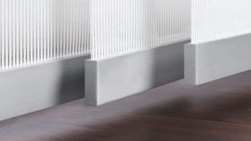 Interstil - F1 Paneelwagen mit Beschwerer – mit Vorhang in Edelstahl